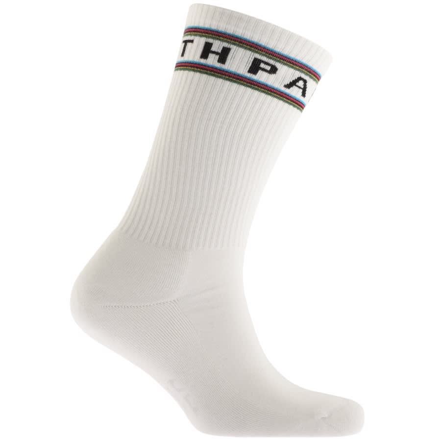 Alternative Image for ProductPaul Smith Logo Socks Off White1